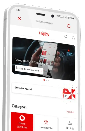 My Vodafone - Descoperă noile funcționalități din aplicația Vodafone